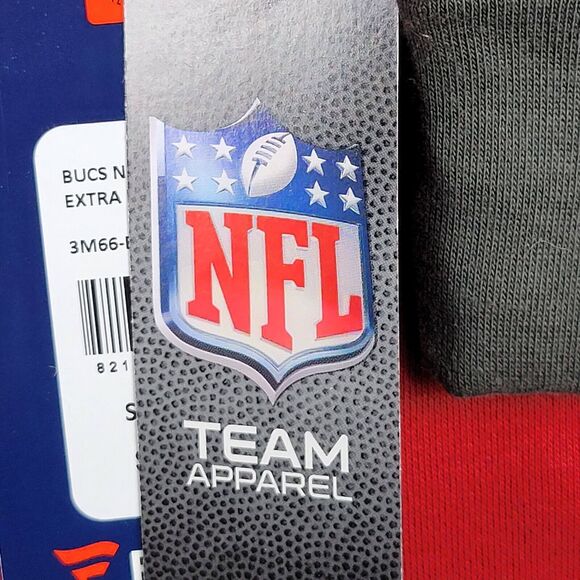 Fanatics Tampa Bay Buccaneers Mens 2XL Sweatshirt Red Fleece Pullover Hoodie NFL - Picture 8 of 14